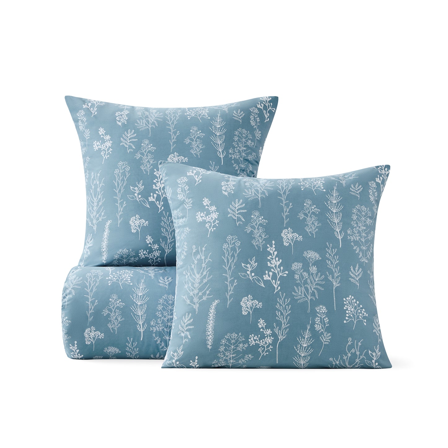 Floral Steppdecken-Set