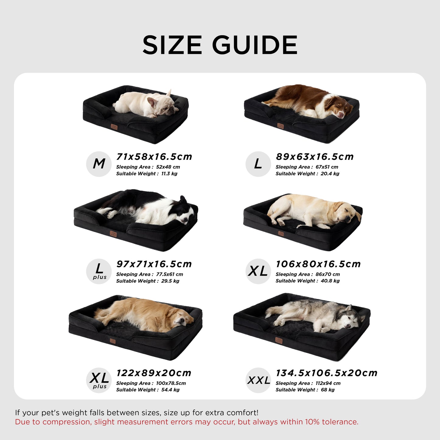 Orthopädisches Hundebett Ergonomisches Hundesofa