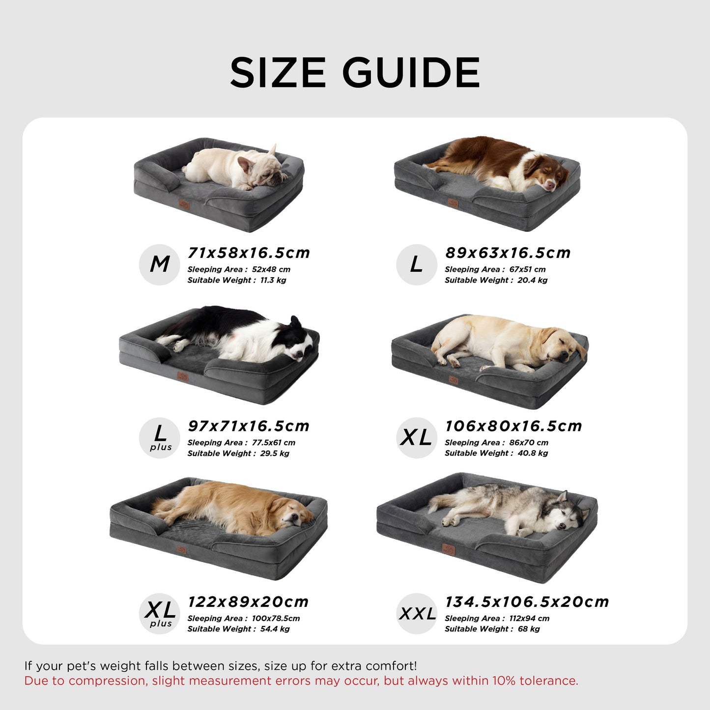 Orthopädisches Hundebett Ergonomisches Hundesofa
