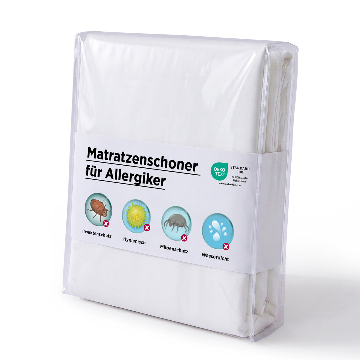 Wasserdichter Matratzenschoner mit Milbenschutz