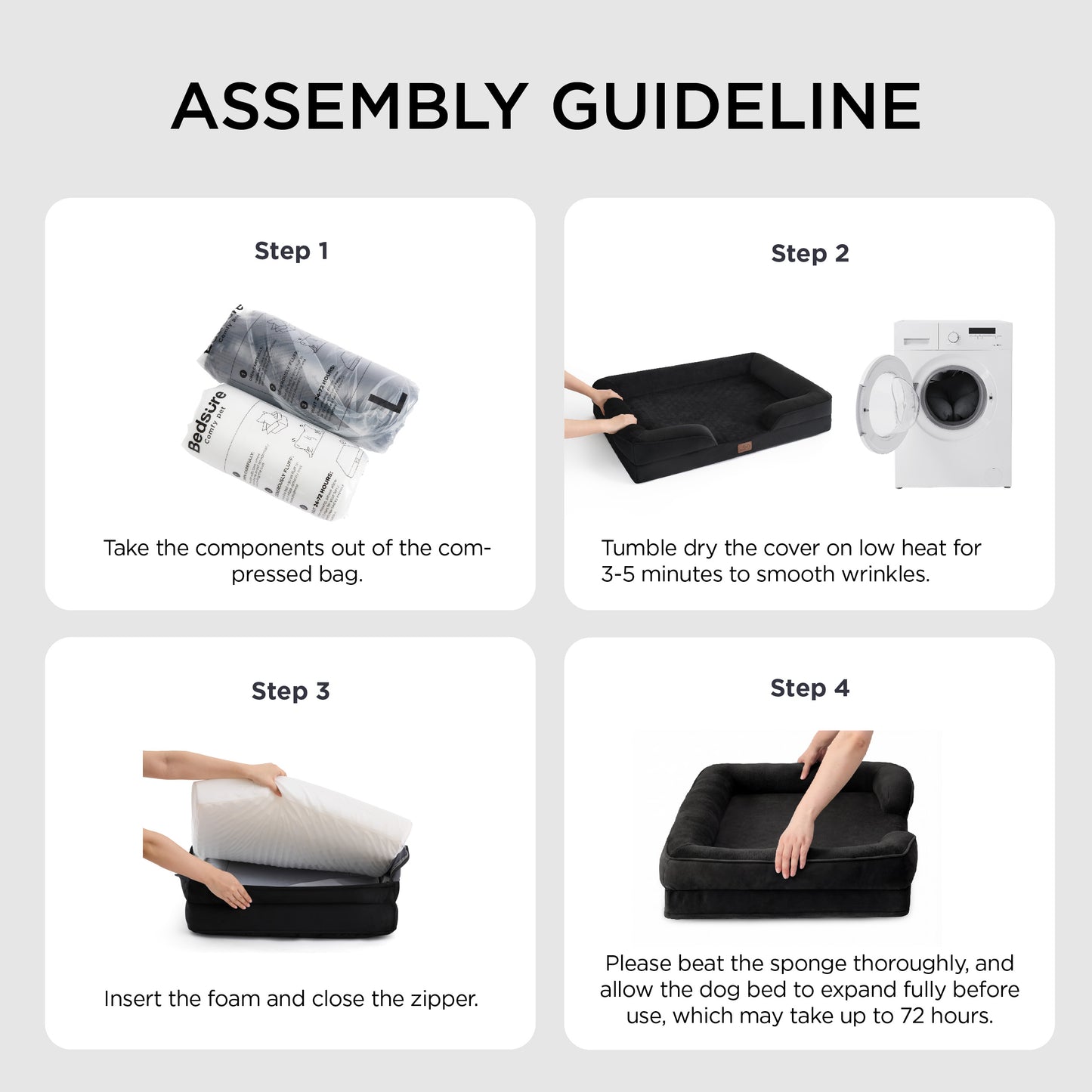 Orthopädisches Hundebett Ergonomisches Hundesofa