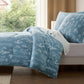 Floral Steppdecken-Set