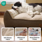 Stützende Hundecouch