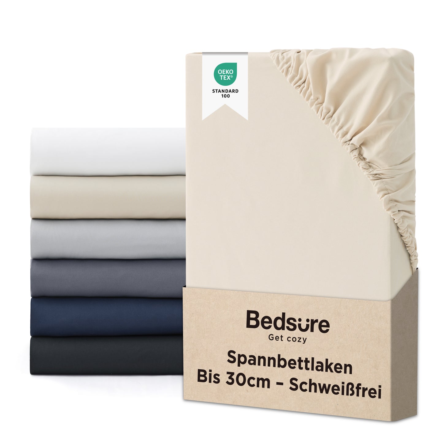 Spannbettlaken Bis 30cm – Schweißfrei