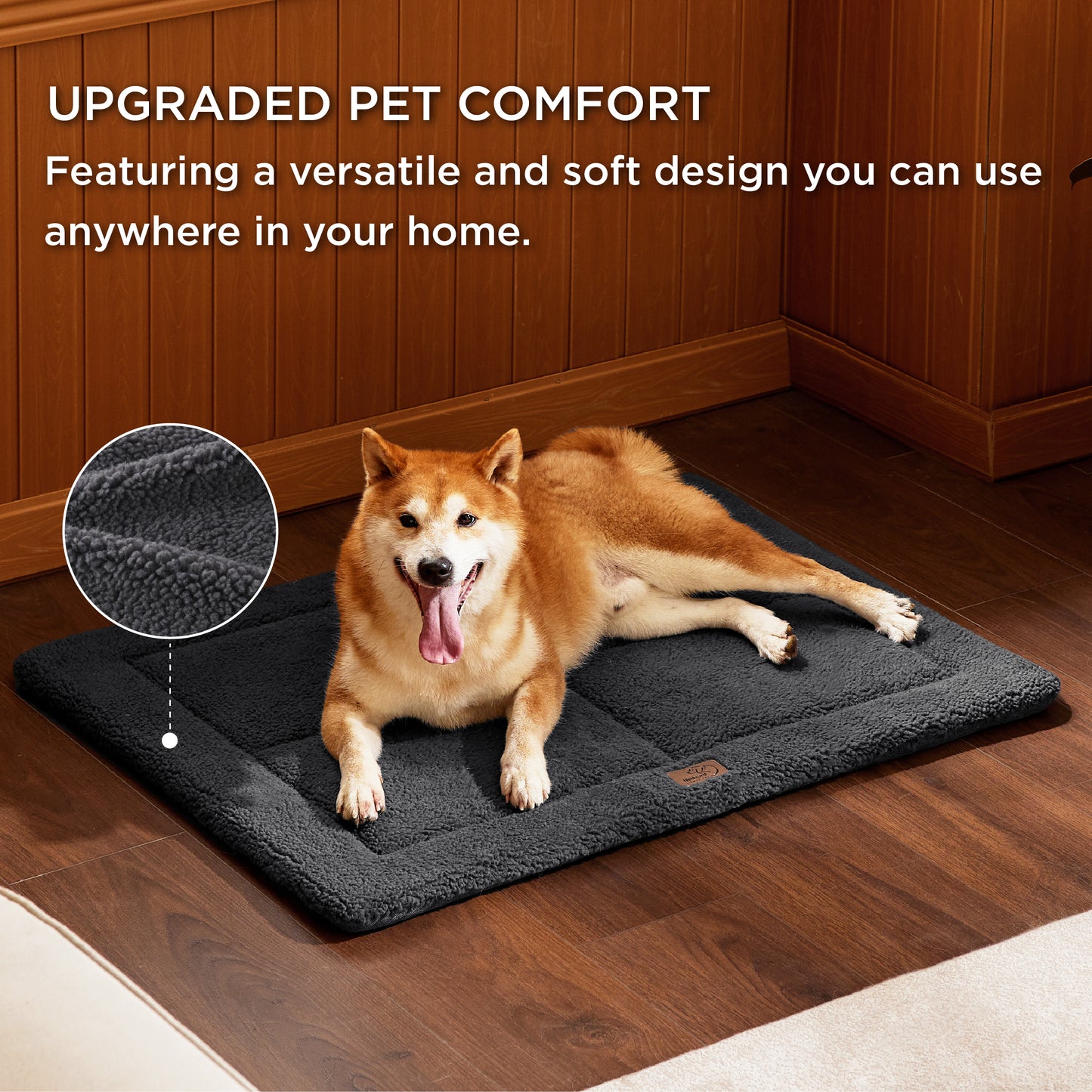 Fleece-Schaumstoff-Haustiermatte