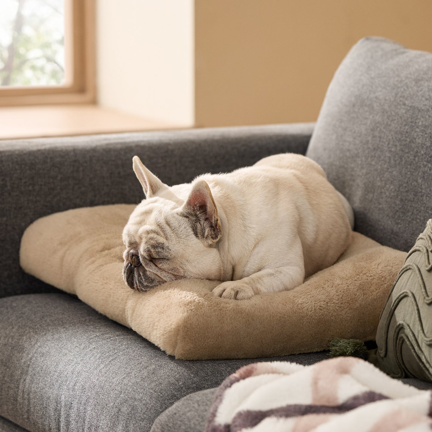 Flauschige Hundematte