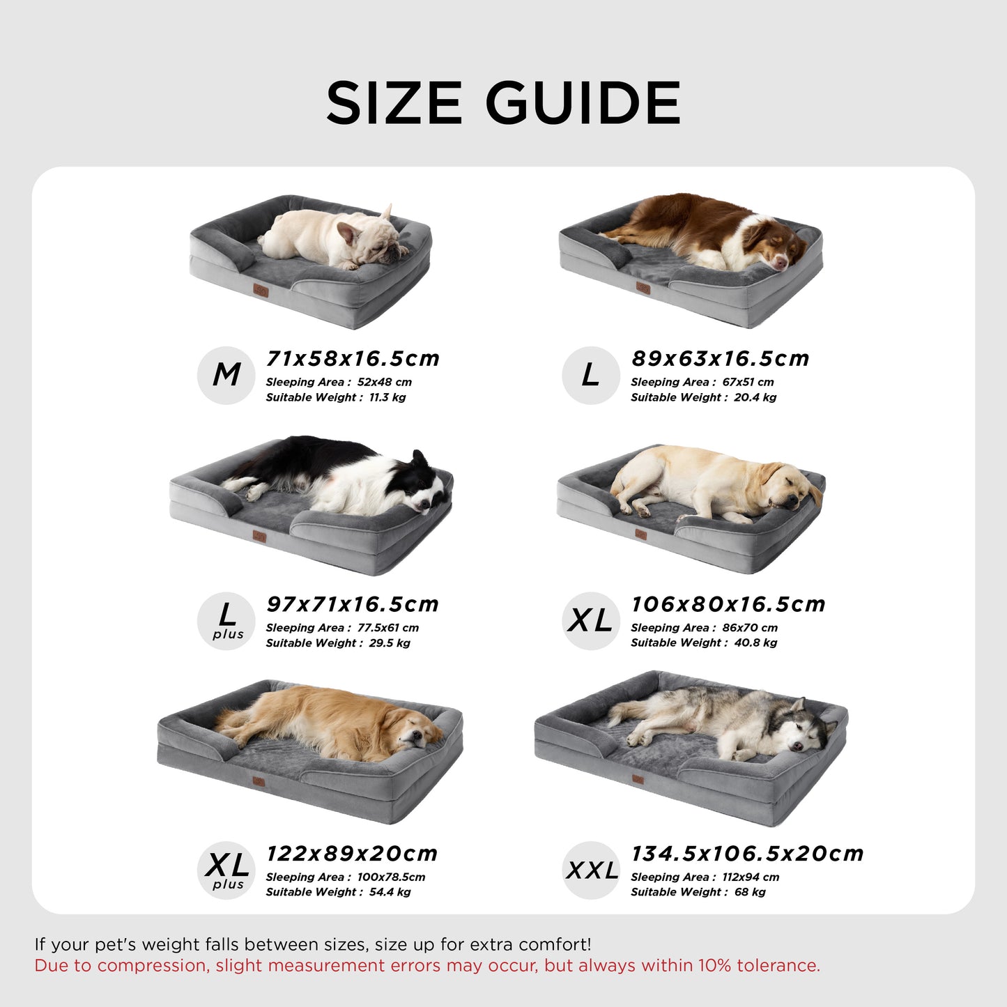 Orthopädisches Hundebett Ergonomisches Hundesofa