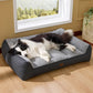 Stützende Hundecouch