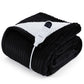 Einfarbige Flanell-Heizdecke