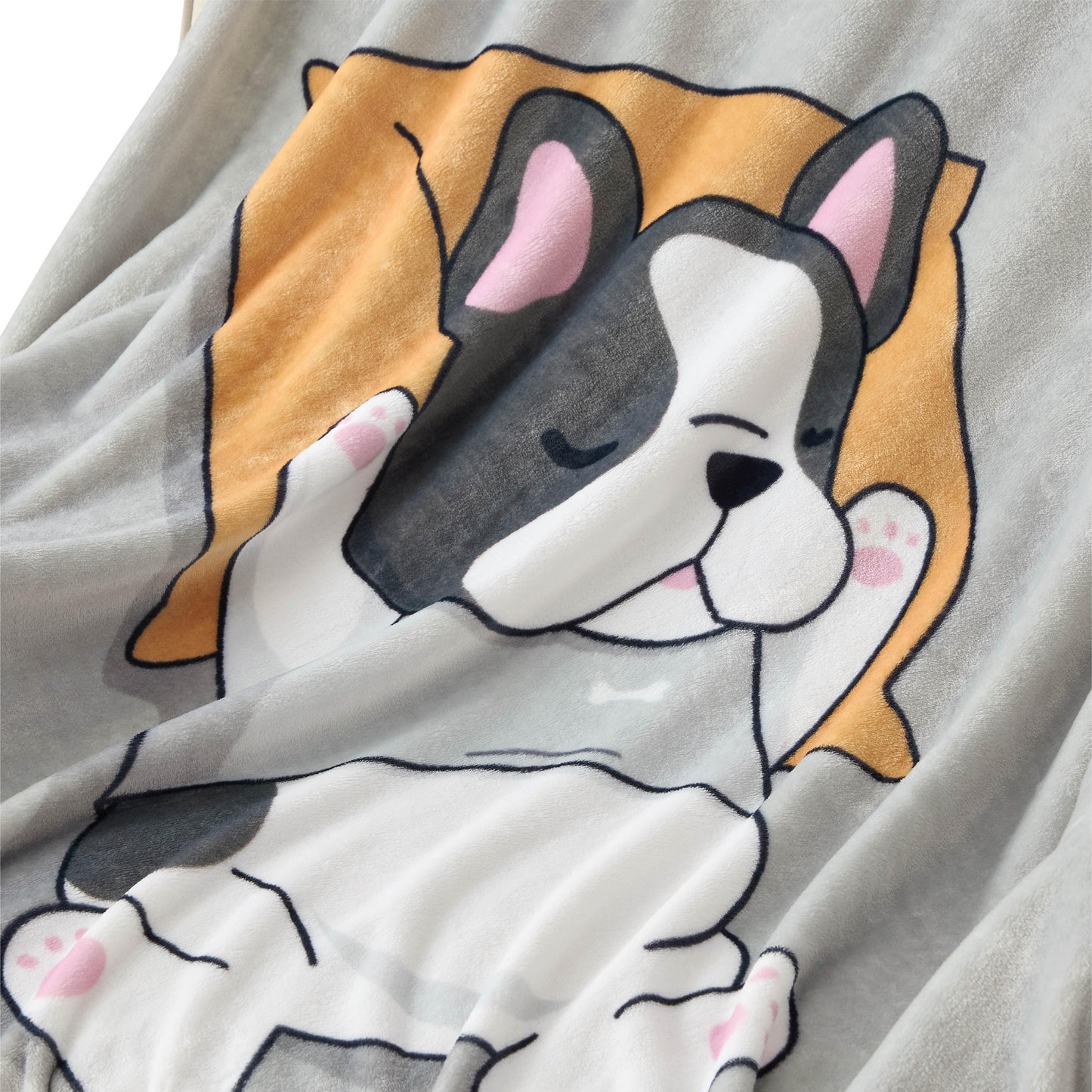 Bedruckte Flanell-Fleece-Decke Zum Verschenken
