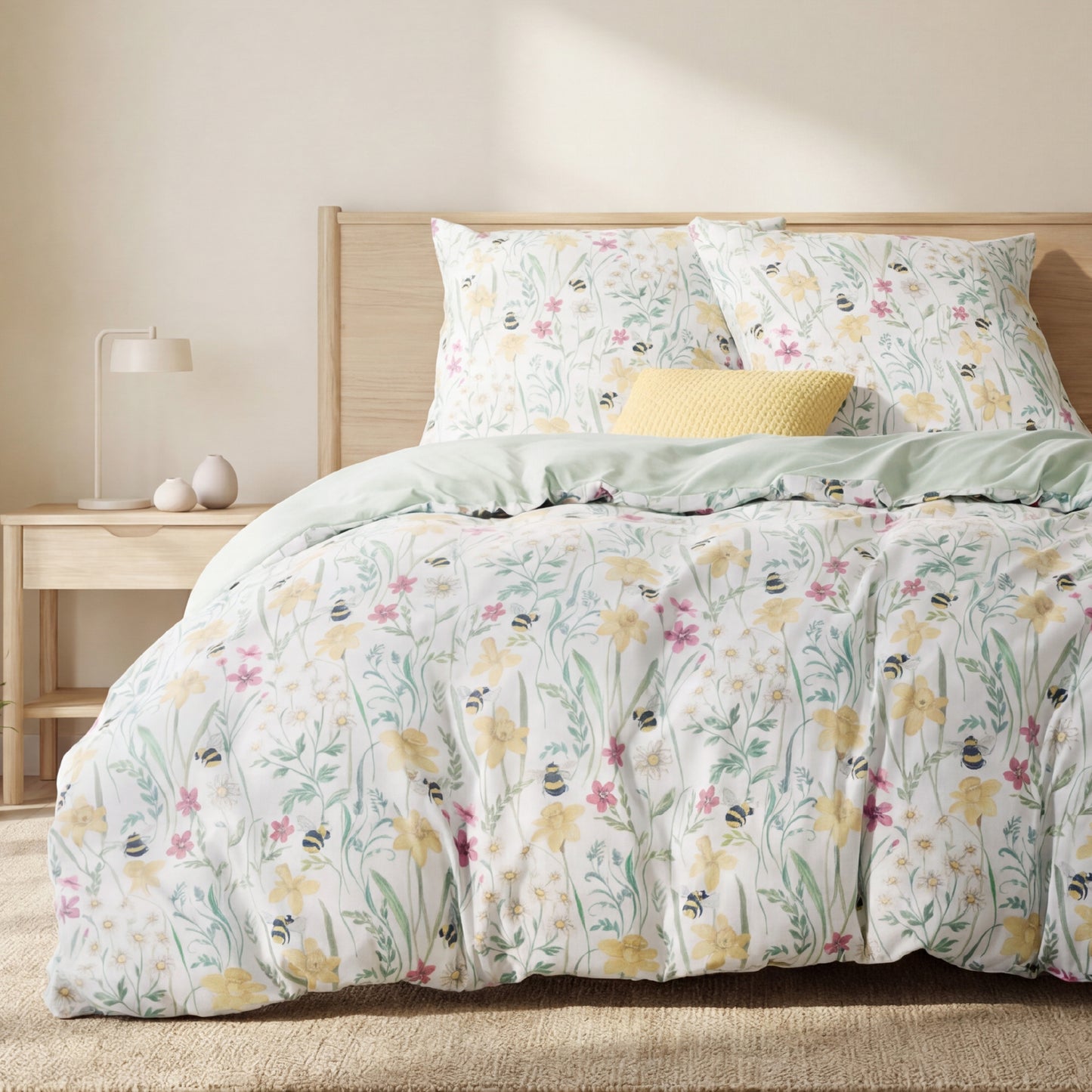 Polyester Mikrofaser Bettwäsche Set Mit Muster