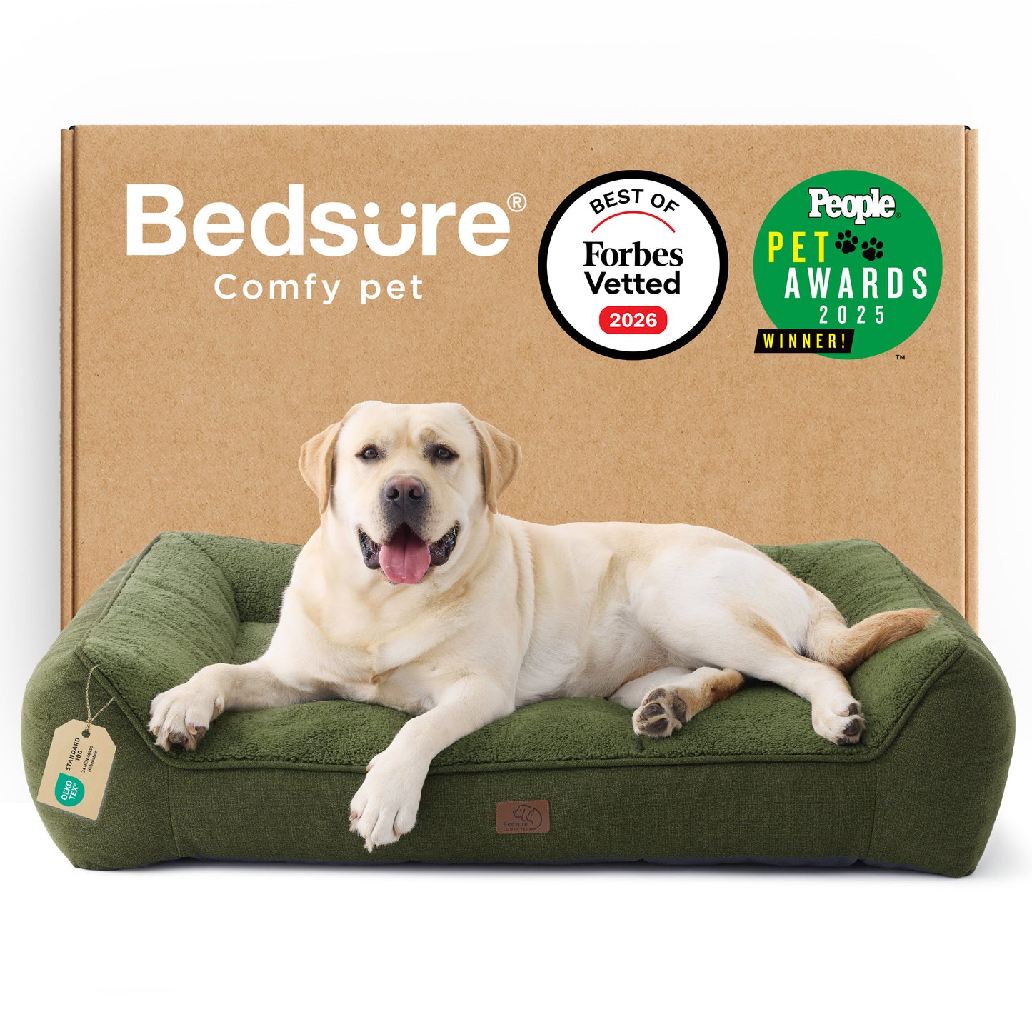 Stützende Hundecouch