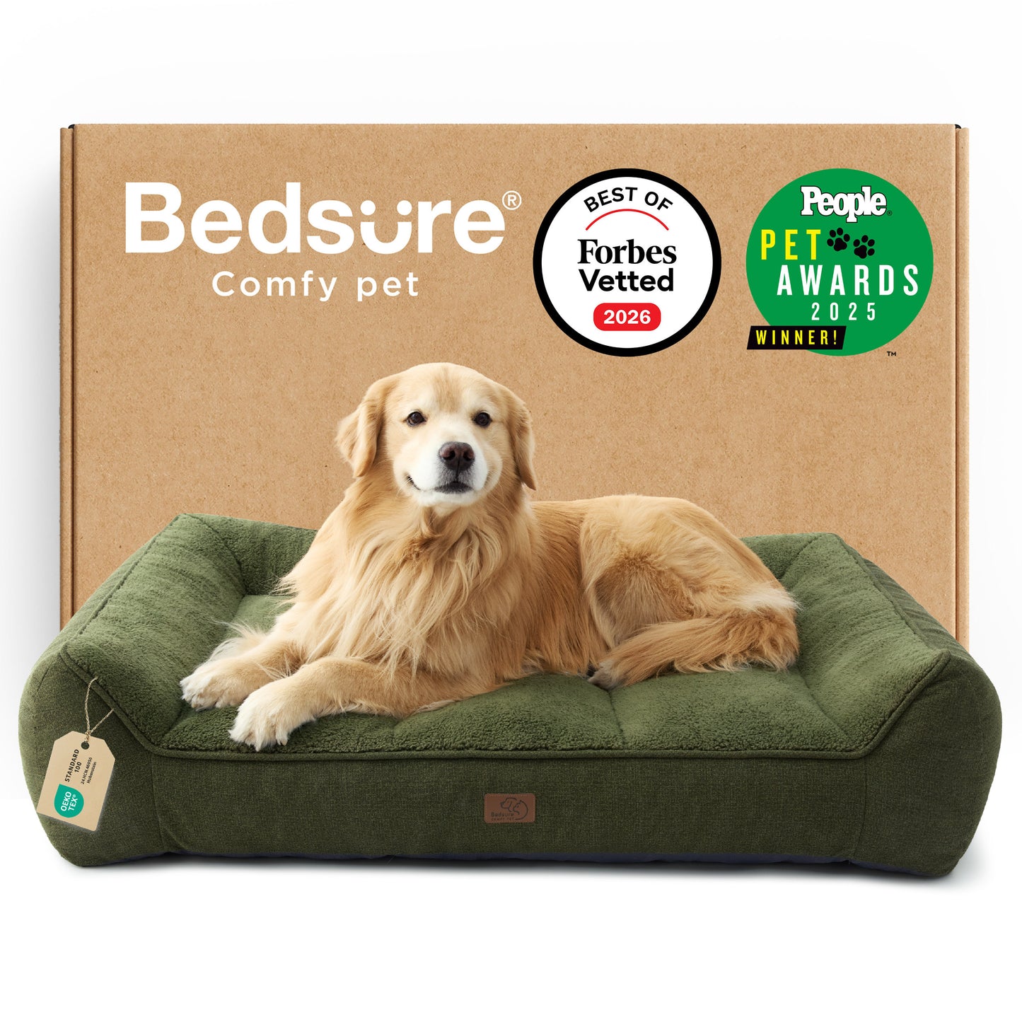 Stützende Hundecouch