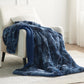 Flauschige Kunstfell Decke