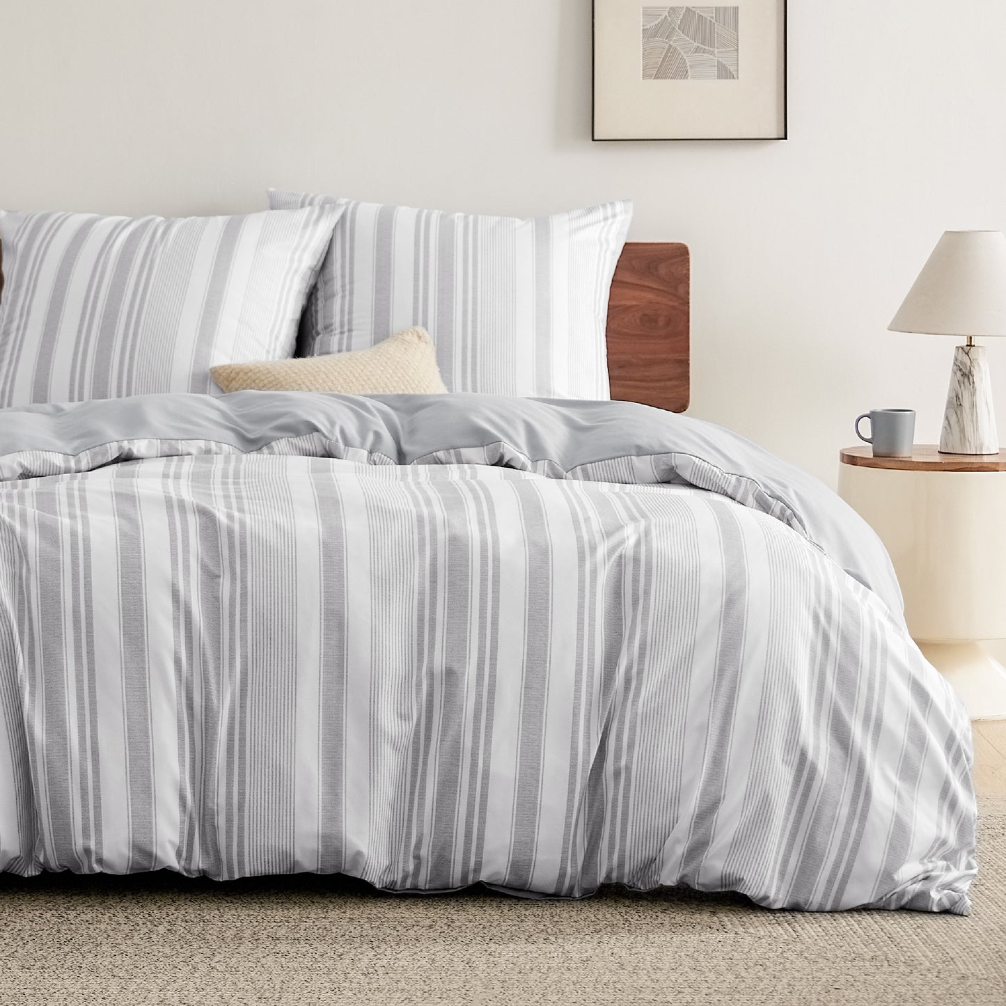 Polyester Mikrofaser Bettwäsche Set Mit Muster