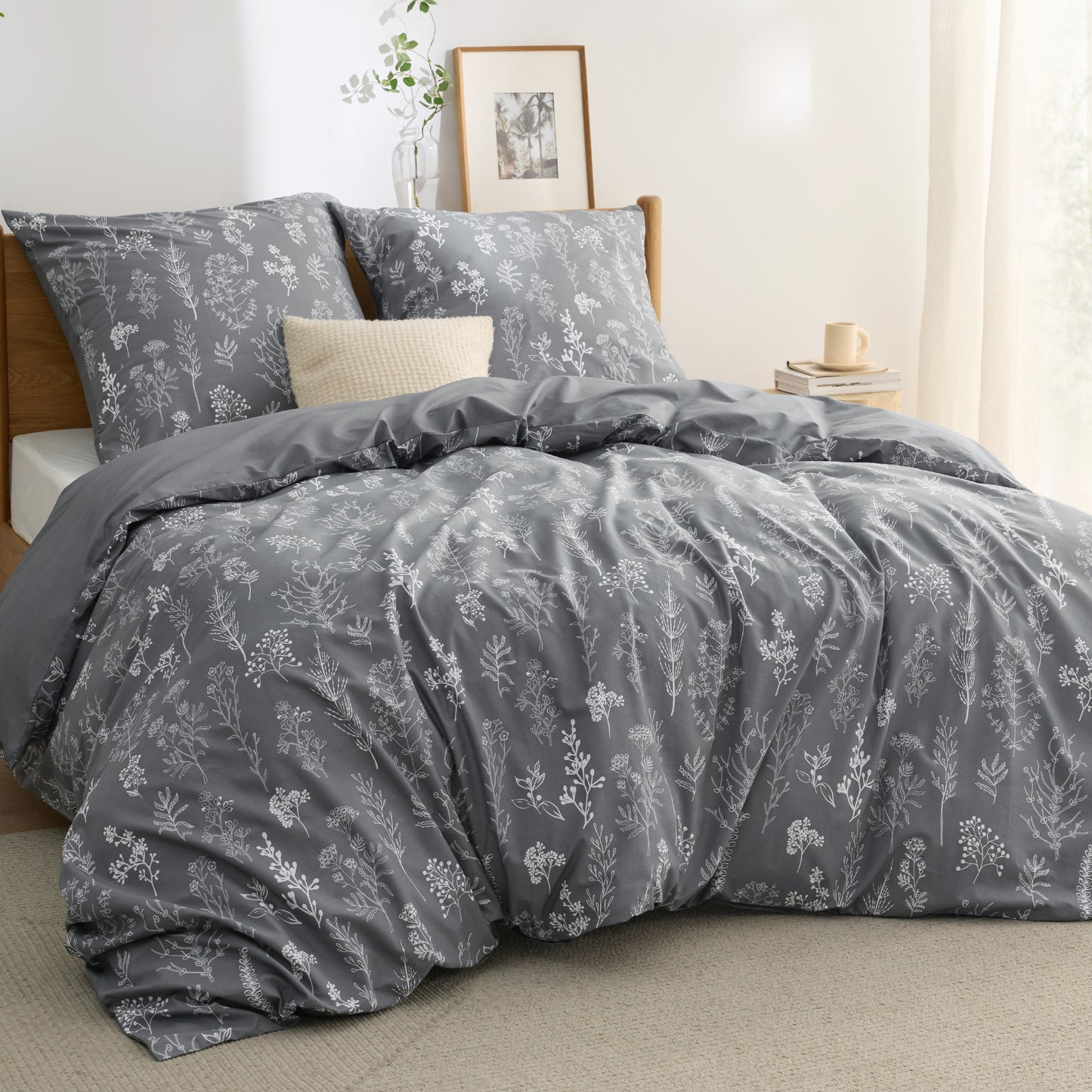 100% Baumwolle Bettwäsche Set Mit Muster