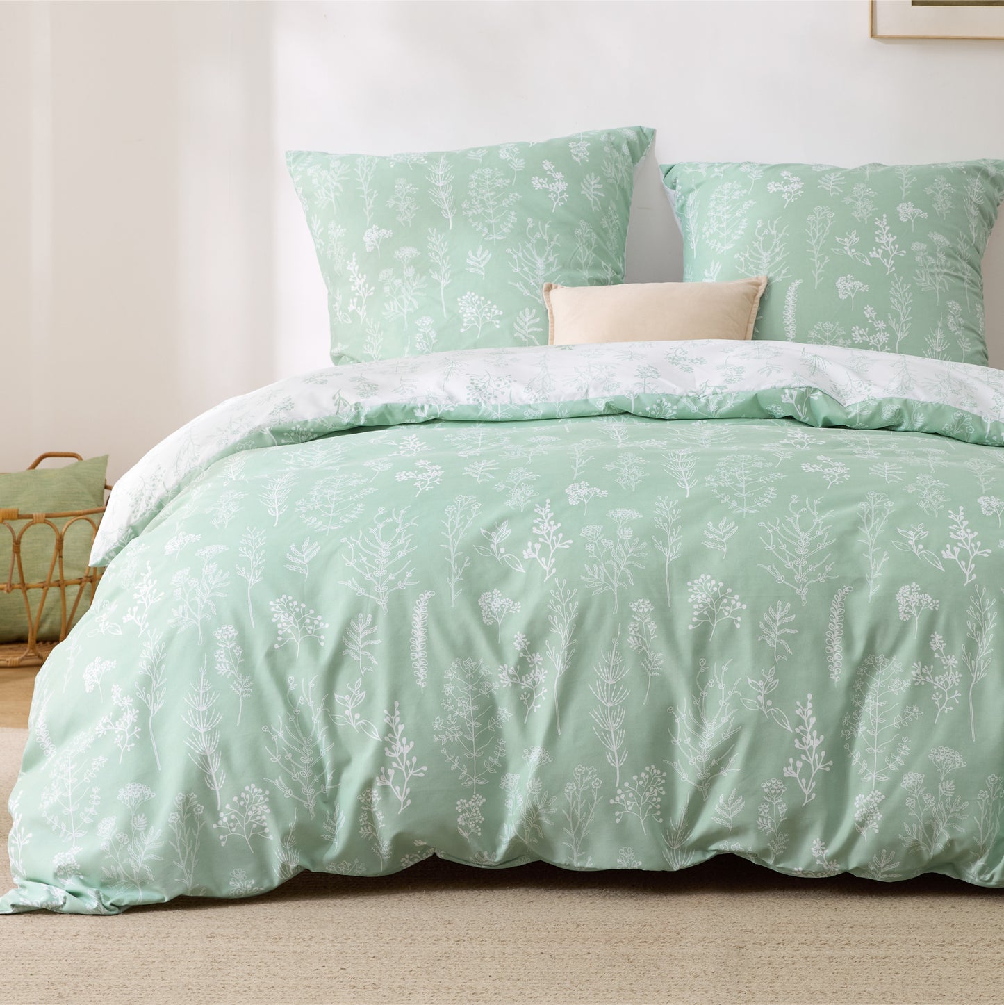 Polyester Mikrofaser Bettwäsche Set Mit Muster