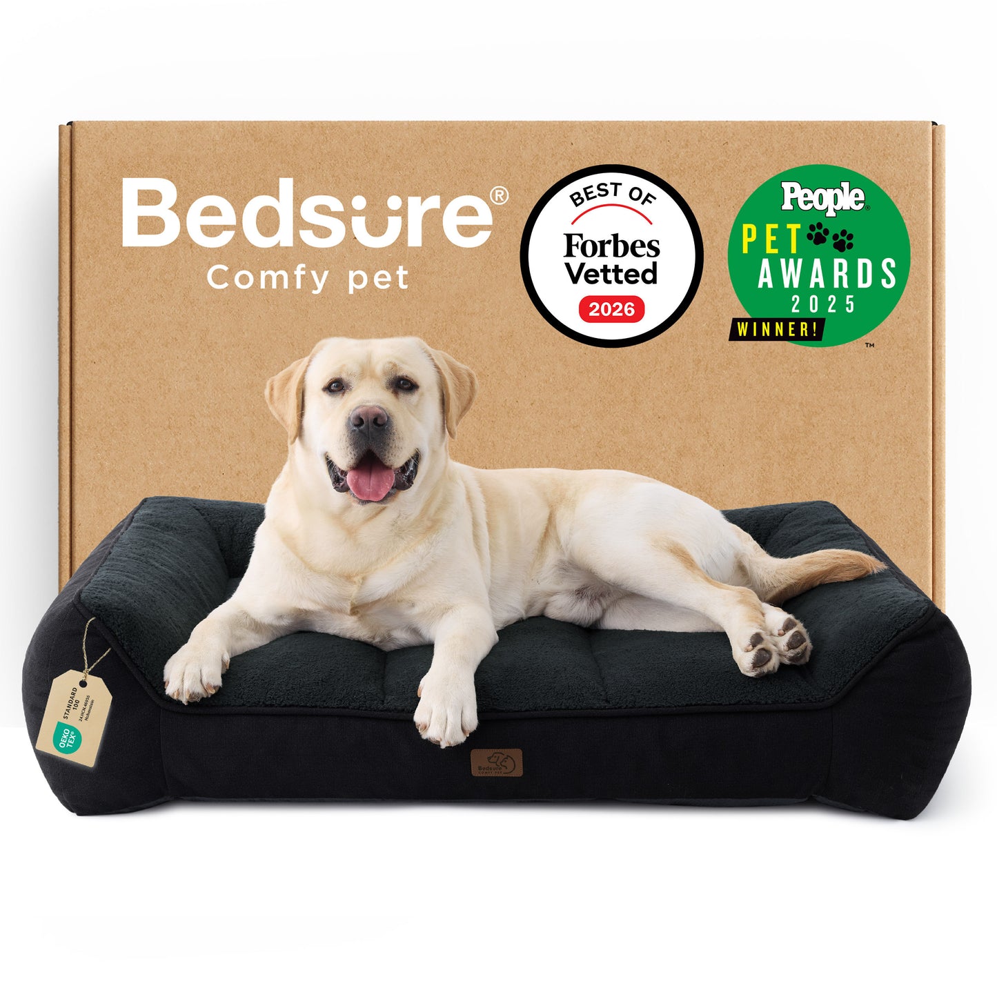 Stützende Hundecouch