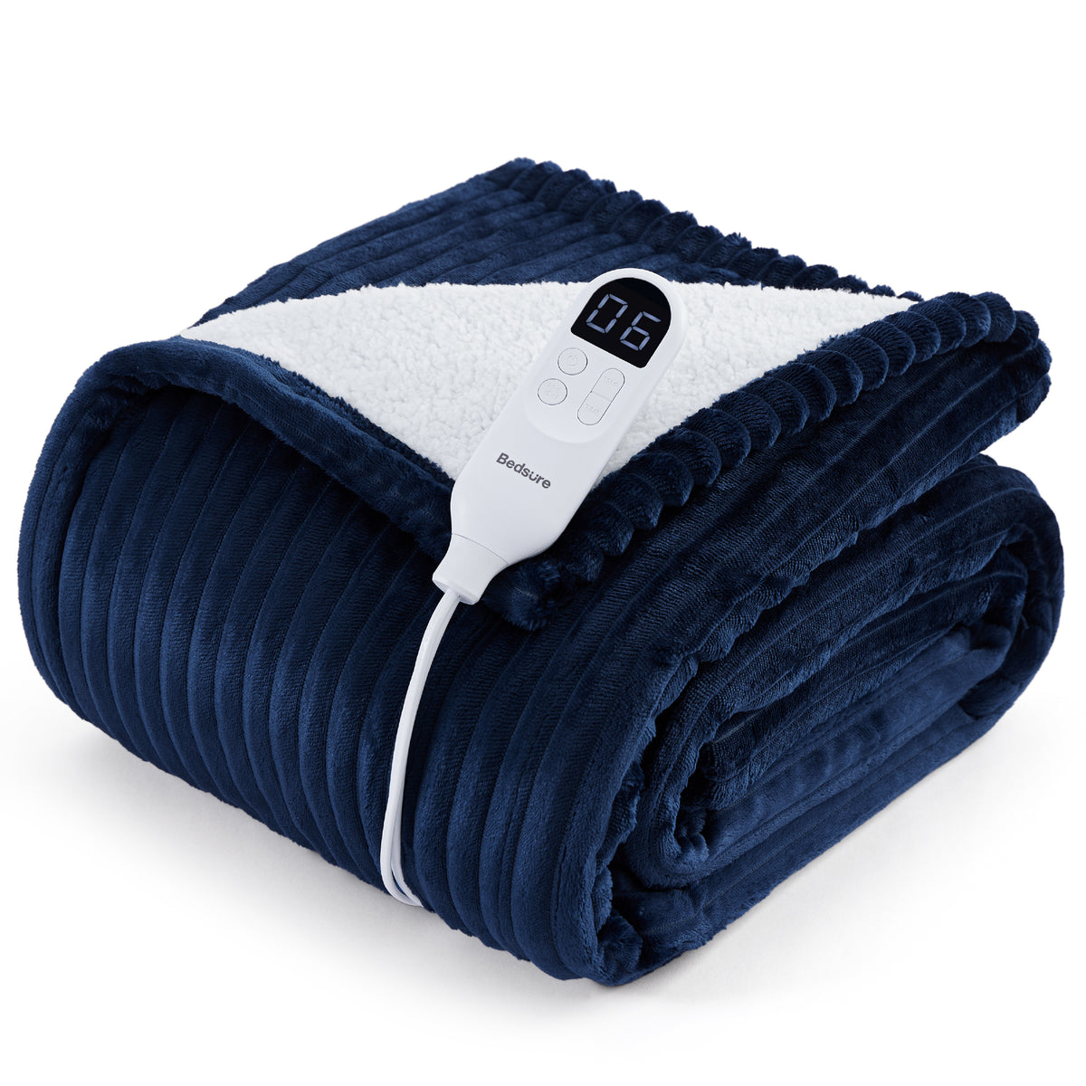 Einfarbige Flanell-Heizdecke