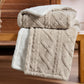 Sherpa Kuscheldecke für Sofa