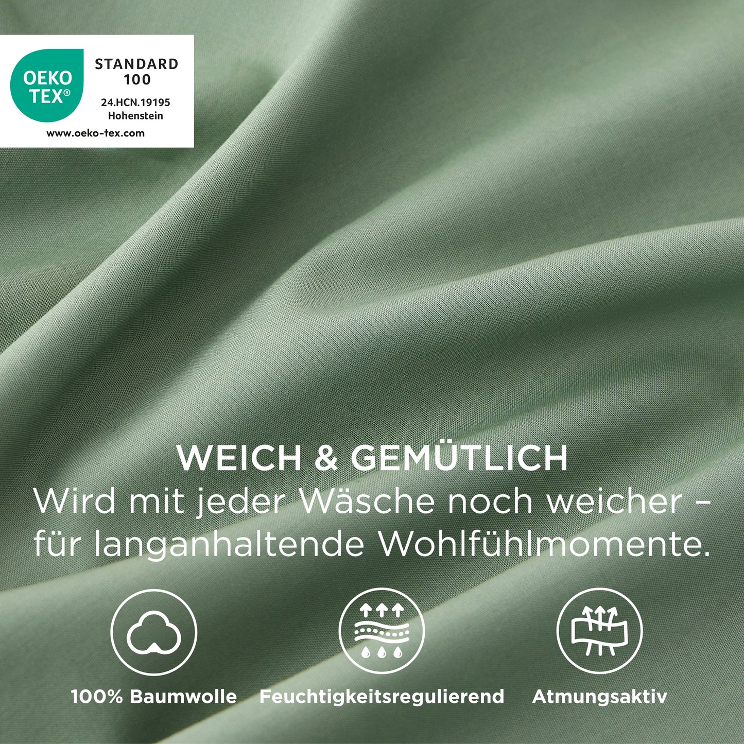 Kissenbezüge aus 100% Perkal-Baumwolle