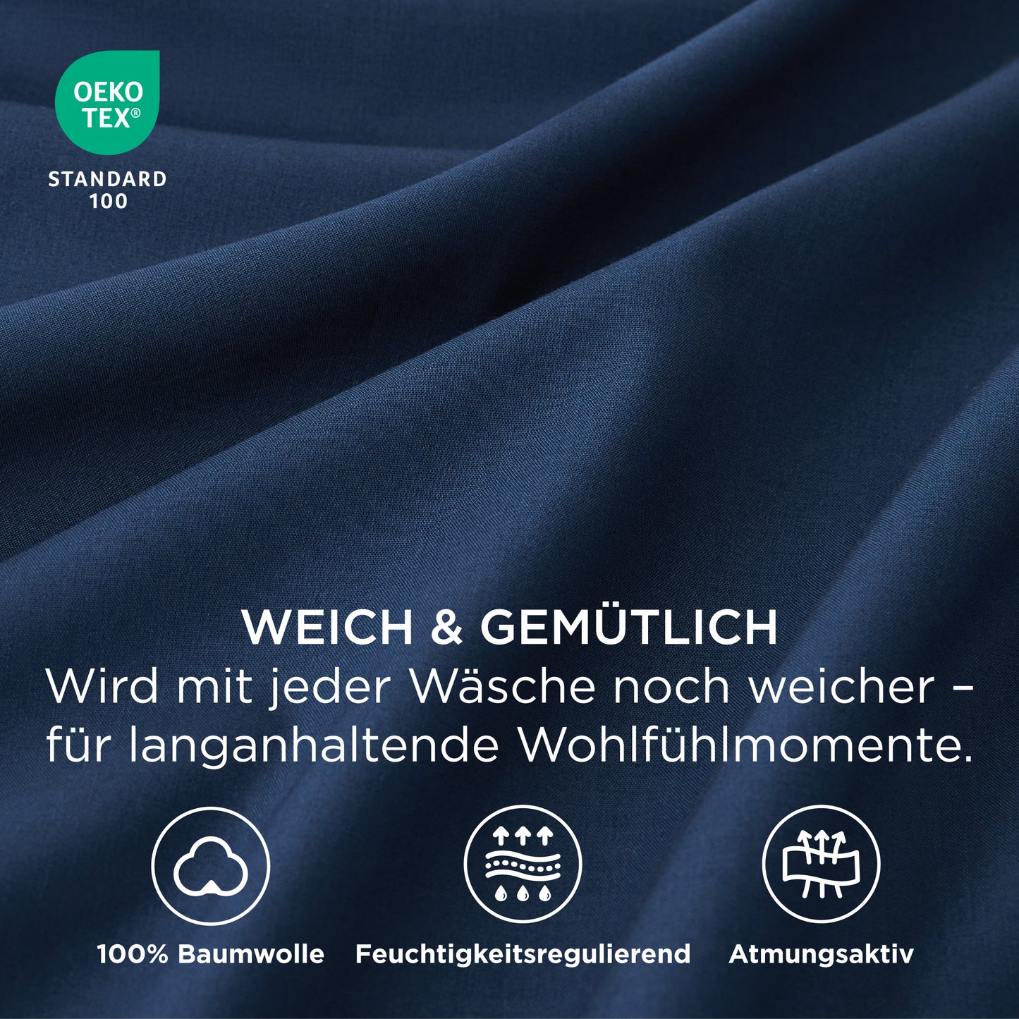 Kissenbezüge aus 100% Perkal-Baumwolle