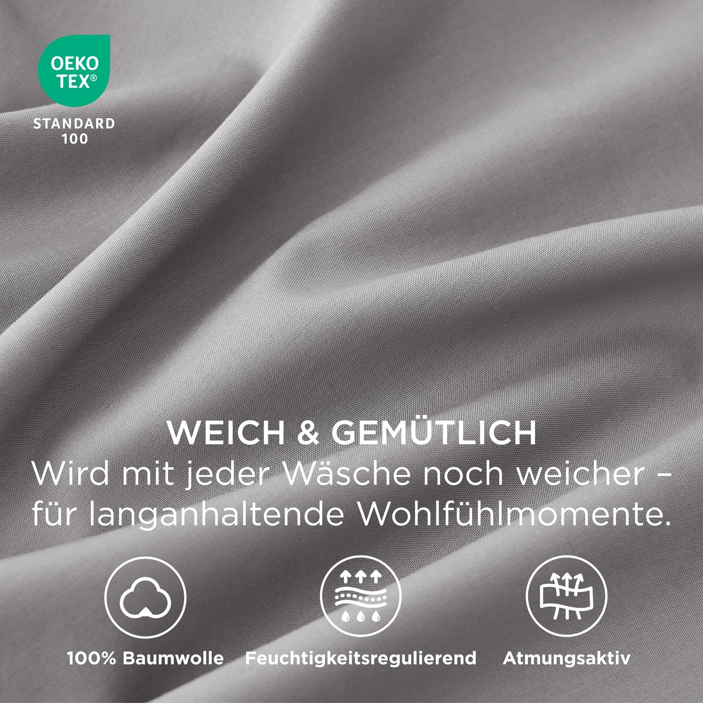 Kissenbezüge aus 100% Perkal-Baumwolle