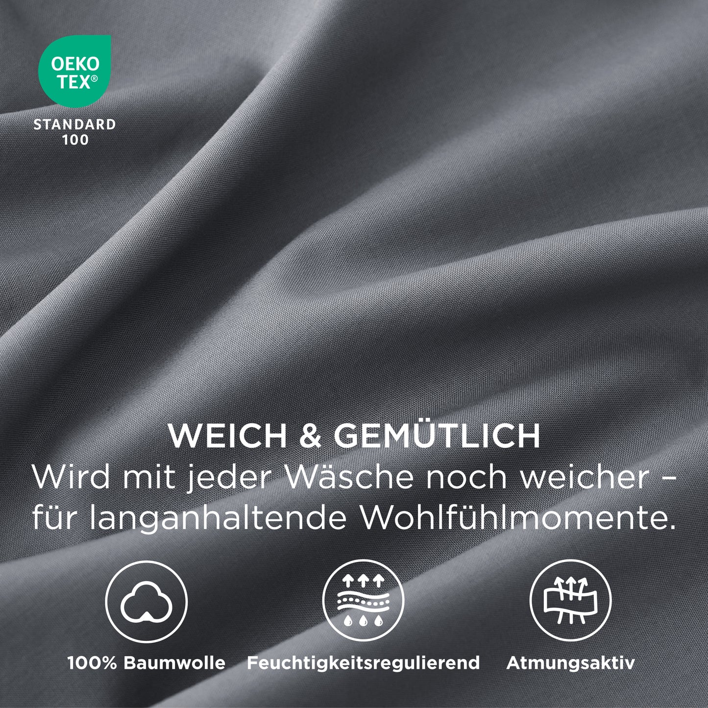 Kissenbezüge aus 100% Perkal-Baumwolle