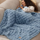 Wolkenweich Bubble Kuscheldecke