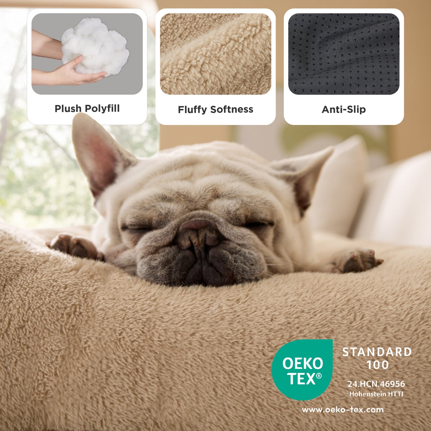 Flauschige Hundematte
