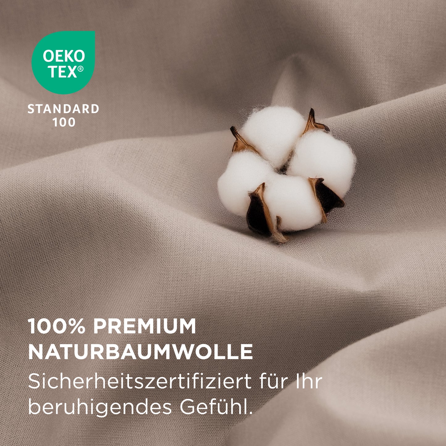 100% Perkal-Baumwolle Bettwäsche Set
