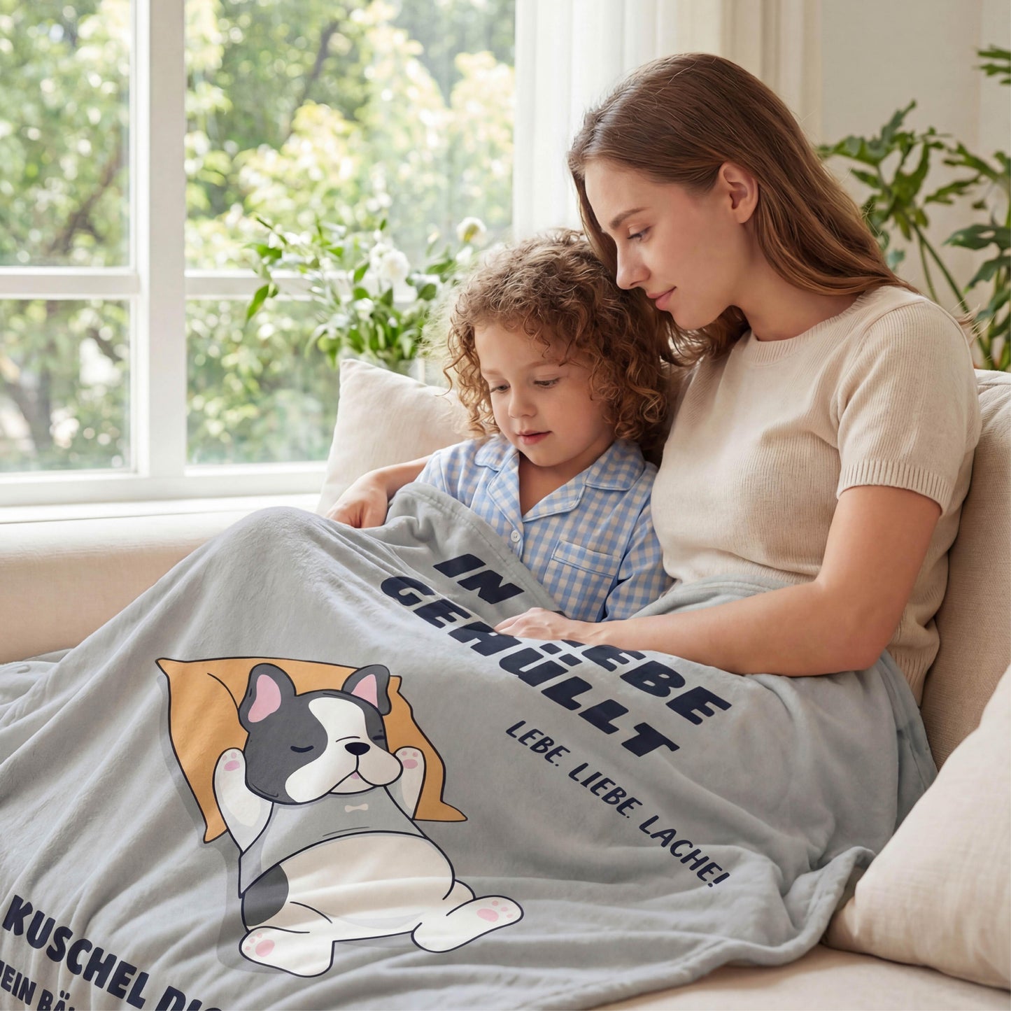 Bedruckte Flanell-Fleece-Decke Zum Verschenken
