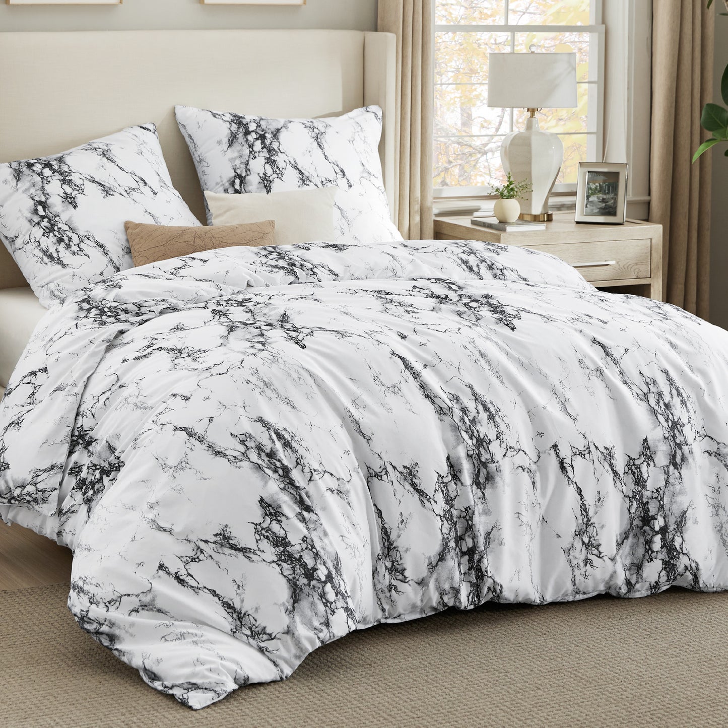 Polyester Mikrofaser Bettwäsche Set Mit Muster