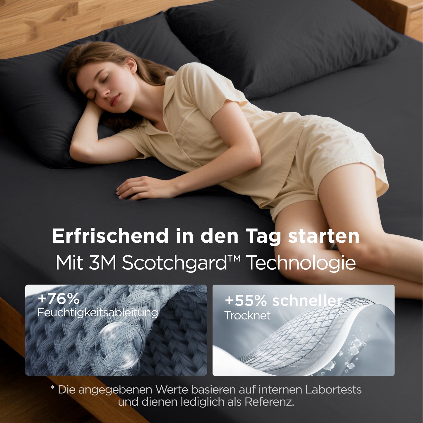 Spannbettlaken Bis 30cm – Schweißfrei