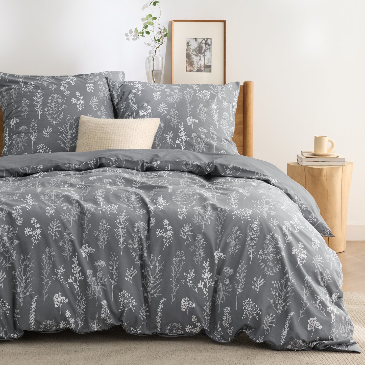 100% Baumwolle Bettwäsche Set Mit Muster