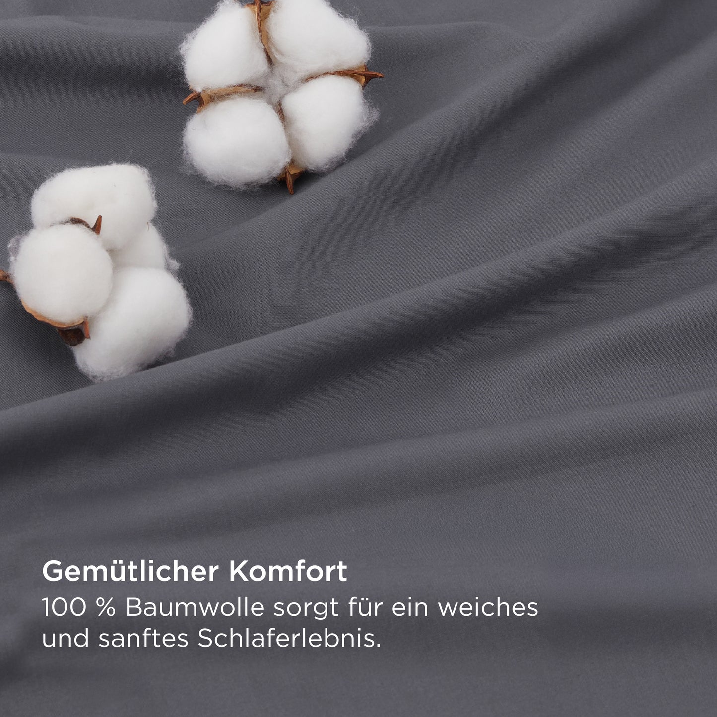 100% Perkal-Baumwolle Bettwäsche Set