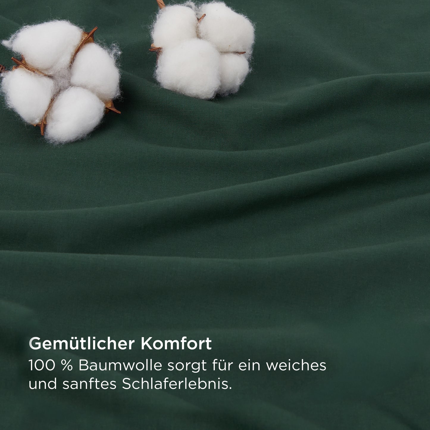 100% Perkal-Baumwolle Bettwäsche Set