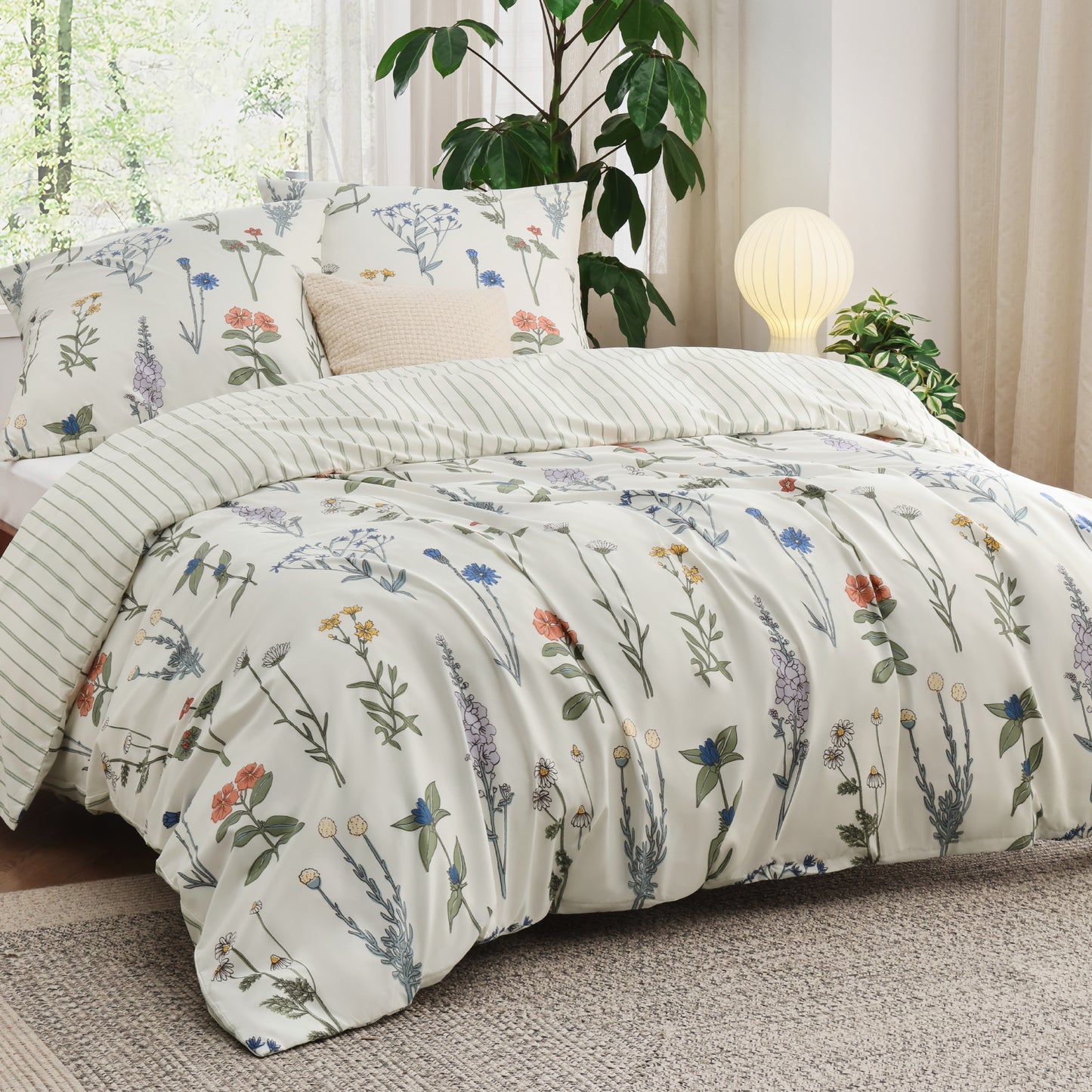 Polyester Mikrofaser Bettwäsche Set Mit Muster