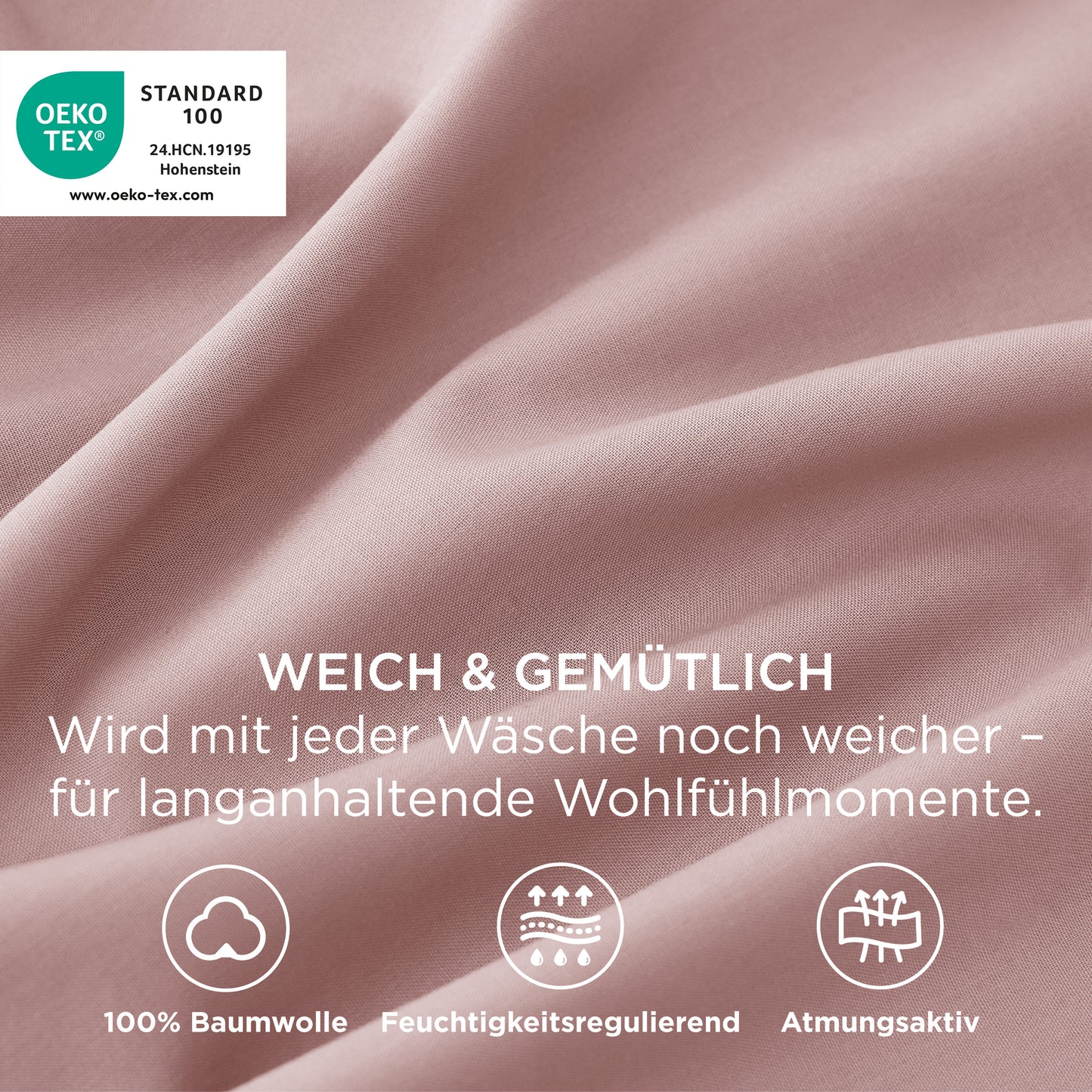 Kissenbezüge aus 100% Perkal-Baumwolle
