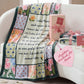 Bedruckte Flanell-Fleece-Decke Zum Verschenken