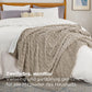 Sherpa Kuscheldecke für Sofa