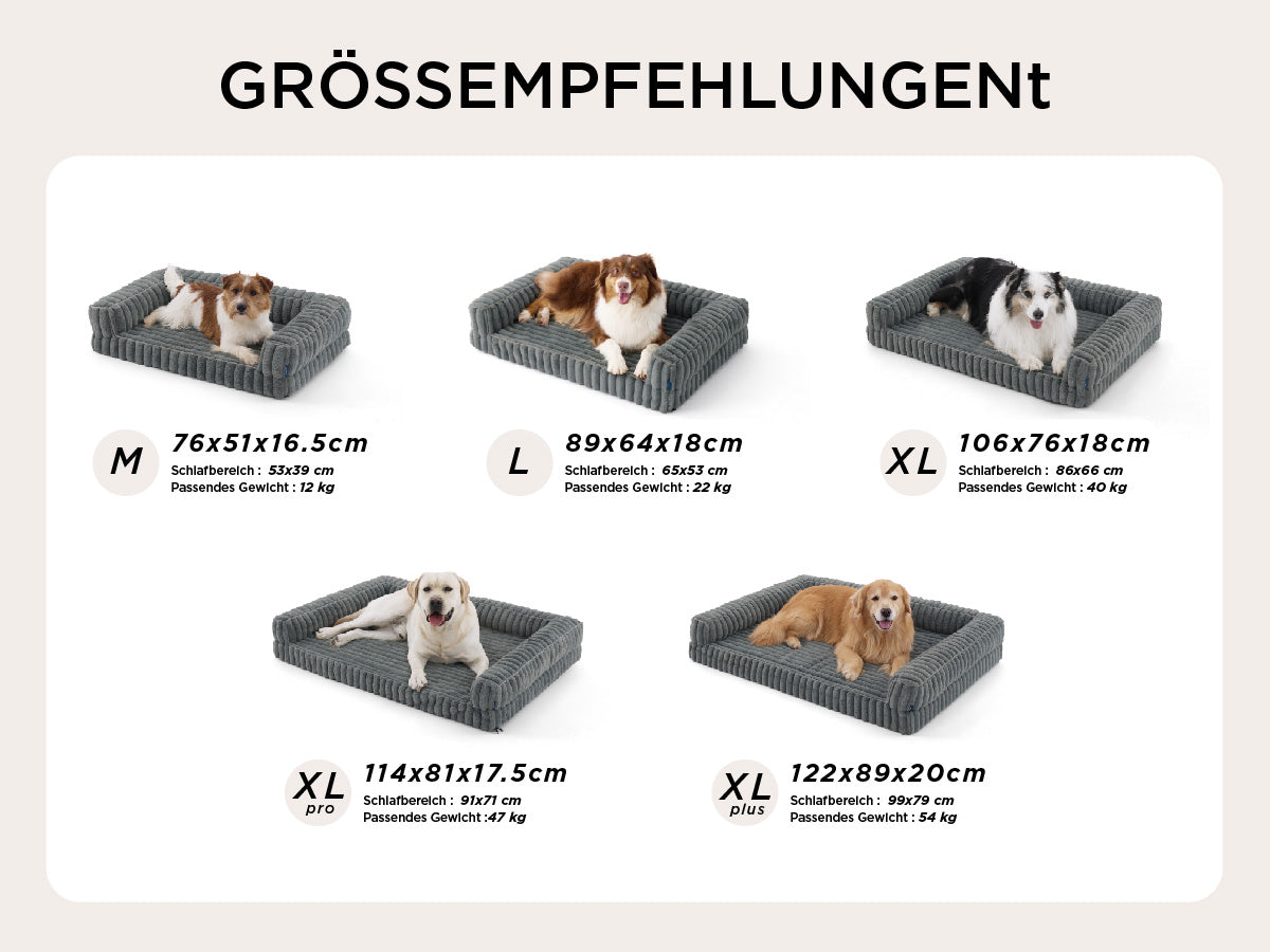 Komfortvolle Unterstützung die Haustiere lieben