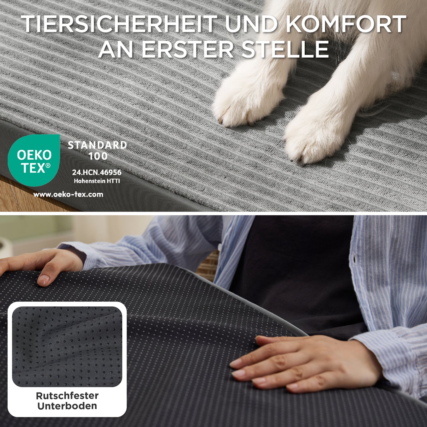 Waschbares Hundebett