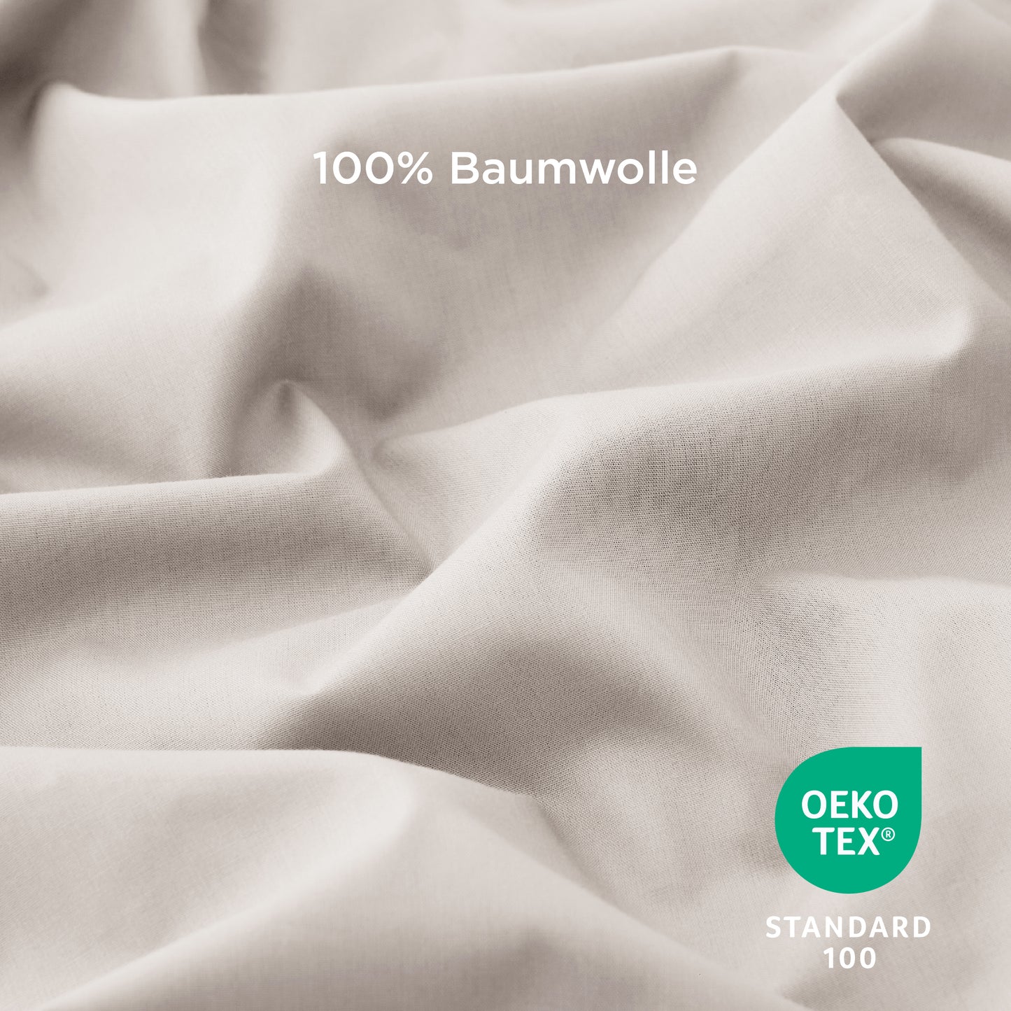 100% Perkal-Baumwolle Bettwäsche Set
