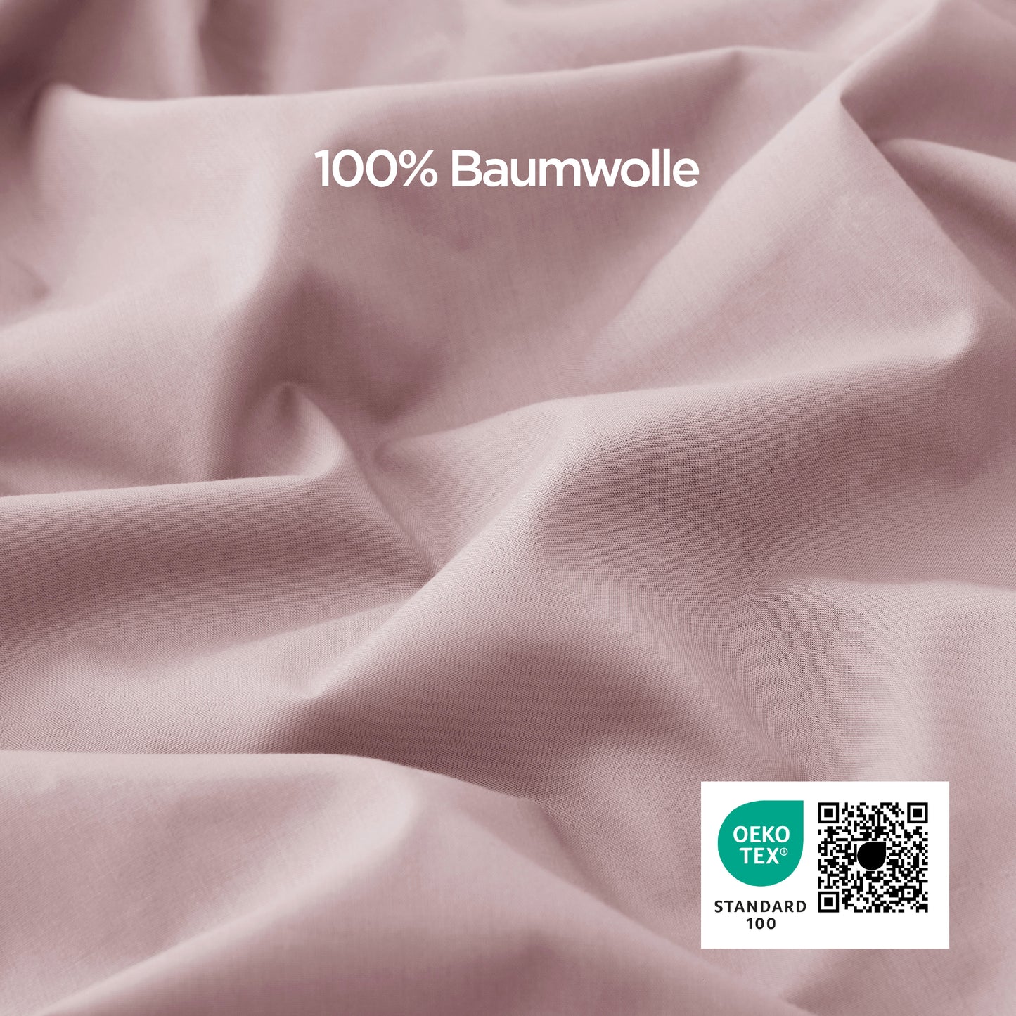 100% Perkal-Baumwolle Bettwäsche Set