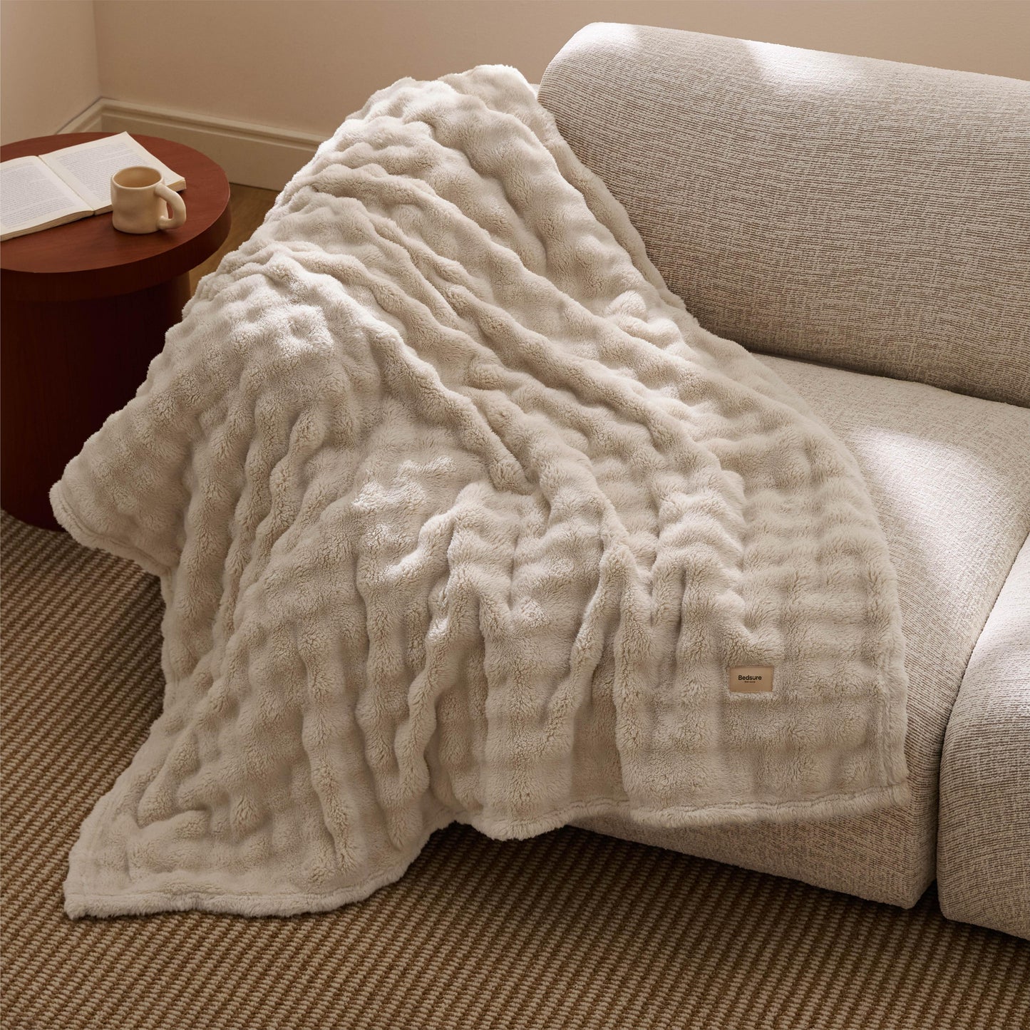 Wolkenweich Bubble Kuscheldecke