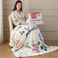 Bedruckte Flanell-Fleece-Decke Zum Verschenken