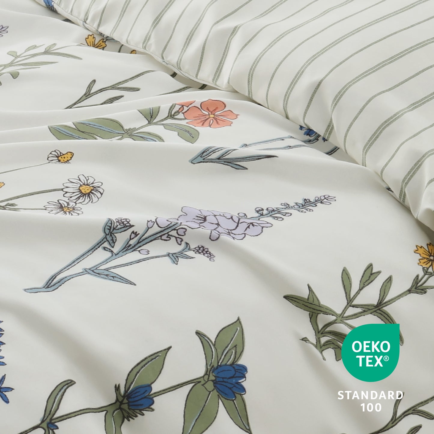 Polyester Mikrofaser Bettwäsche Set Mit Muster