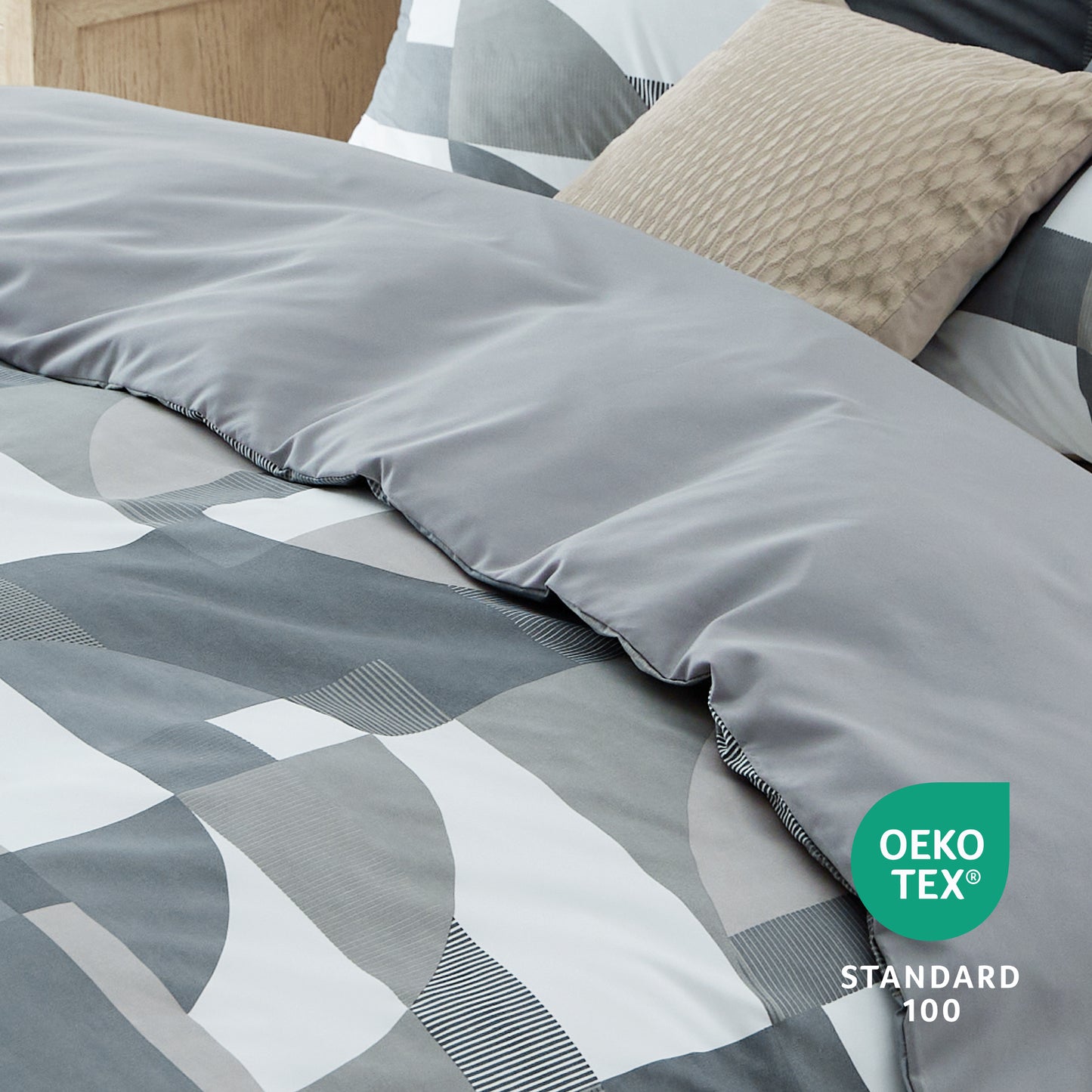 Polyester Mikrofaser Bettwäsche Set Mit Muster