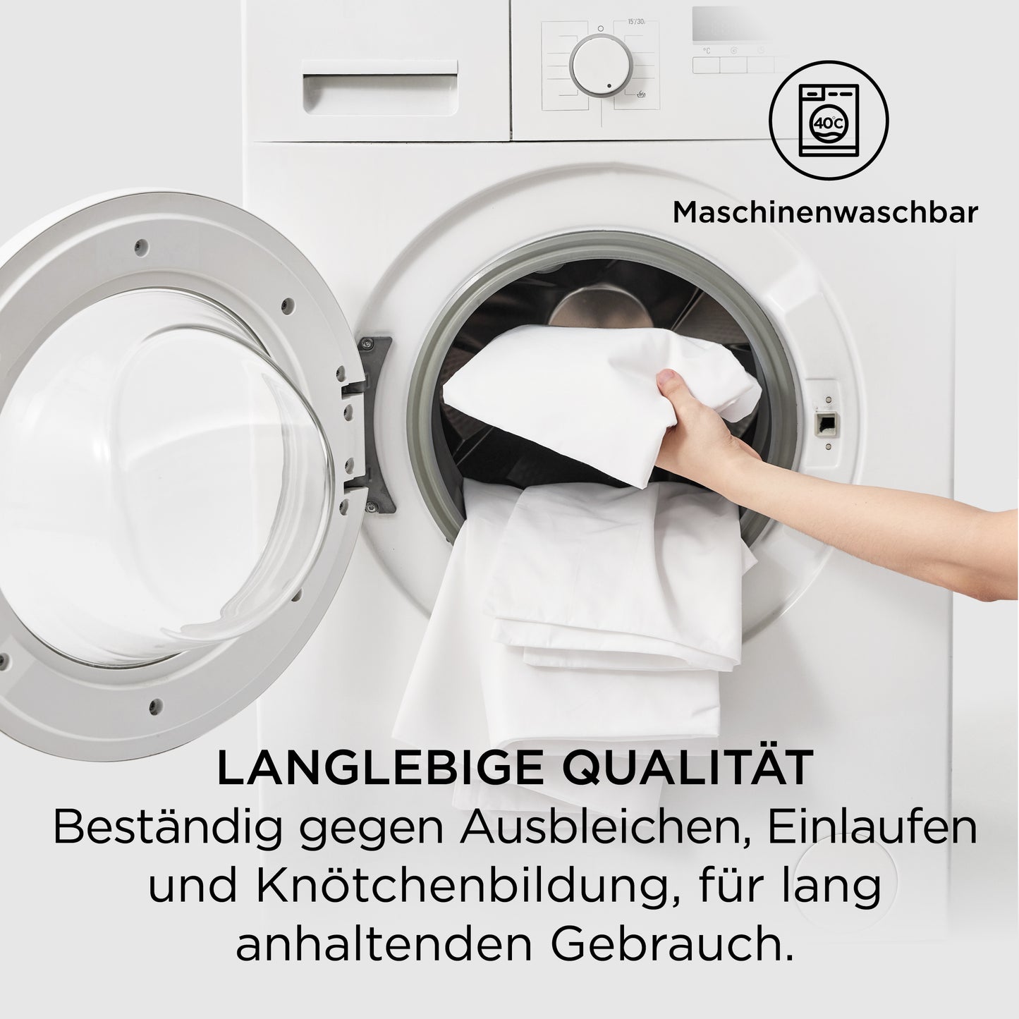 Kissenbezüge aus 100% Perkal-Baumwolle